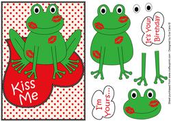 Kiss the Frog Decoupage 3