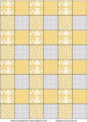 Quilted Paper Yellow