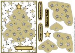 Khaki Multilayer Christmas Tree