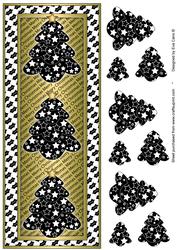 Christmas Trees Multipyramid (black)