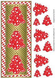 Christmas Trees Multipyramid (red)