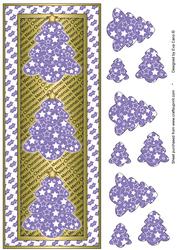 Christmas Trees Multipyramid (medium Lilac)