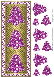 Christmas Trees Multipyramid (purple)