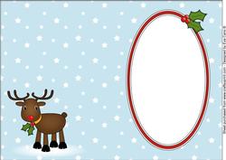 Rudolf the Red Nose Reindeer Insert 2