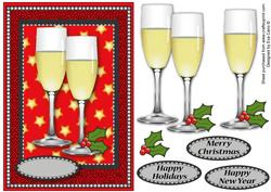 Christmas Champagne (red)