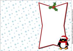 Christmas for Eddy the Penguin Insert 3