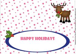 Rudolf the Red Nose Reindeer Large Dl Insert 2
