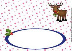 Rudolf the Red Nose Reindeer Large Dl Insert 4