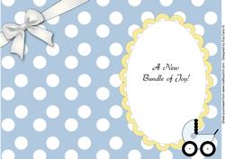New Baby Boy Insert 3