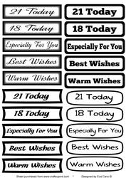 Mixed Sentiments Tags - Black