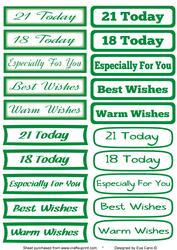 Mixed Sentiments Tags - Green