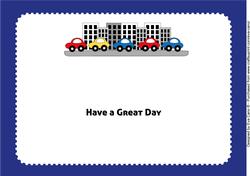 Birthday Cars Large Dl Insert