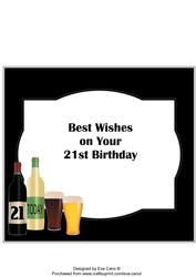 What's Your Poison? 21 Today Insert