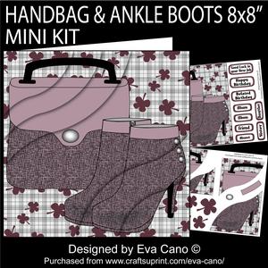 Handbag & Ankle Boots 8x8" Mini Kit