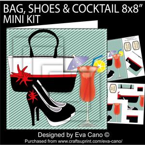 Bag, Shoes & Cocktail 8x8 Mini Kit