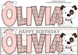 Patch the Dog Olivia Large Dl