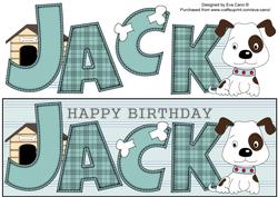 Patch the Dog Jack Large Dl