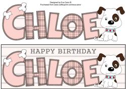 Patch the Dog Chloe Large Dl