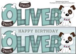 Patch the Dog Oliver Large Dl