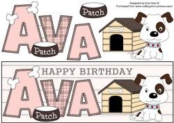 Patch the Dog Ava Large Dl