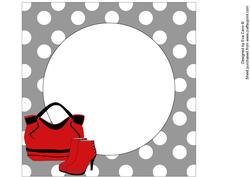 Red Bag and Ankle Boots Insert