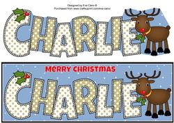 Rudolf the Red Nose Reindeer Charlie Large Dl