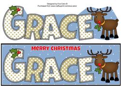 Rudolf the Red Nose Reindeer Grace Large Dl