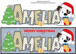 Patch with Christmas Tree Amelia Large Dl