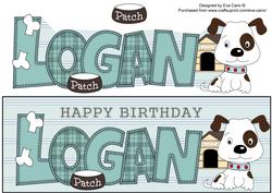 Patch the Dog Logan Large Dl