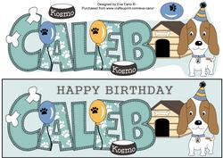 Kosmo the Dog Caleb Large Dl