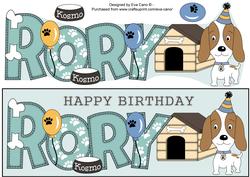 Kosmo the Dog Rory Large Dl