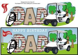 Golf Dad Large Dl