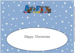 Rudolf and Friends Alex Large Dl Insert