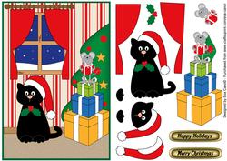 Cat and Mouse Christmas
