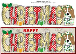 Kosmo the Dog Christmas Large Dl