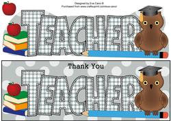 Thank You Teacher Large Dl