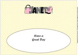 Bag & Shoes Janet Large Dl Insert