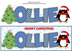 Eddie the Penguin Ollie Large Dl