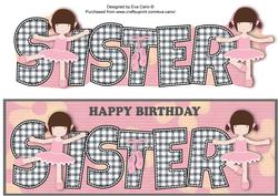 Ballerinas Sister Large Dl