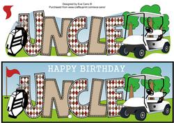 Golf Uncle Large Dl