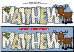 Rudolf the Red Nose Reindeer Matthew Large Dl