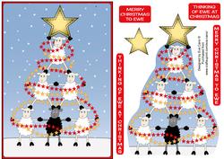Christmas Sheep Tree