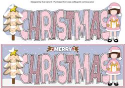 Christmas Girl Large Dl