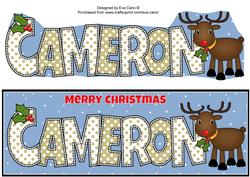 Rudolf the Red Nose Reindeer Cameron Large Dl