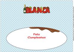 Bubbly, Strawberries & Chocolate Blanca Large Dl Insert
