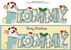 Patch 1st Xmas Tommy Large Dl