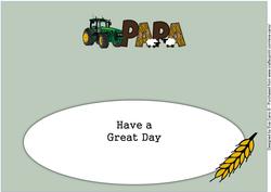 Country Life Papa Large Dl Insert