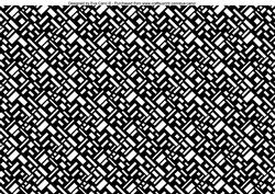 White Geometric Shapes Background (black)