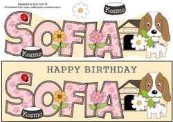 Kosmo the Dog Sofia Large Dl