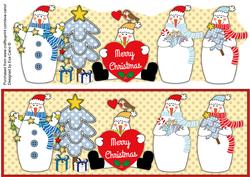 Snowmen Large Dl